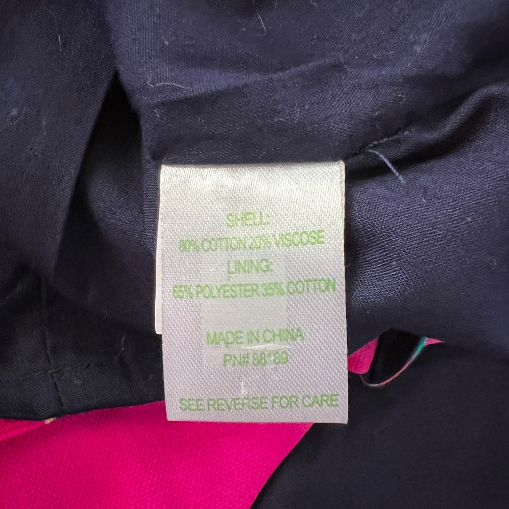 Lilly Pulitzer Girl's - Size 6 - Mambo Pink Sleeveless Dress- Easter Dress - Picture 5 of 9